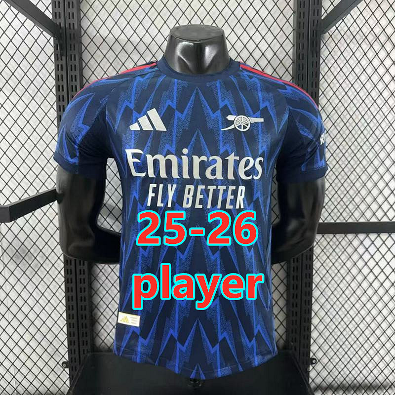 25-26 Arsenal Away Player Version Jersey S-4XL