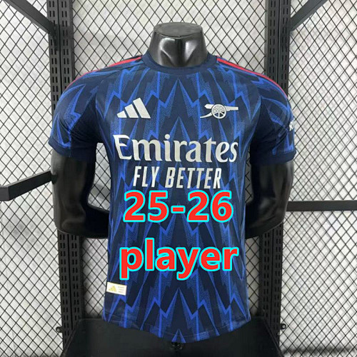 25-26 Arsenal Away Player Version Jersey S-4XL