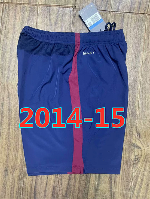 Barcelona Retro Home Shorts S-2XL