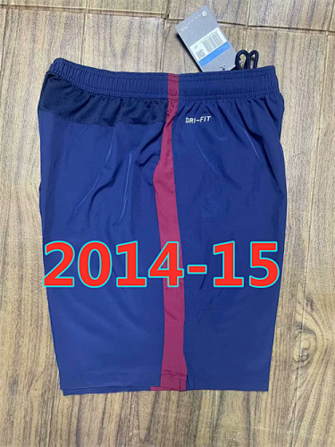 Barcelona Retro Home Shorts S-2XL
