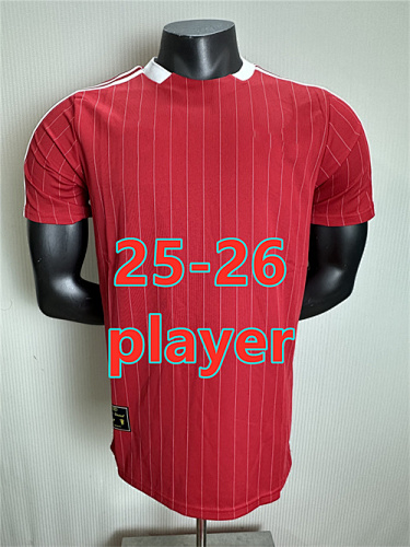25-26 Manchester United Retro Player Version Jersey S-2XL