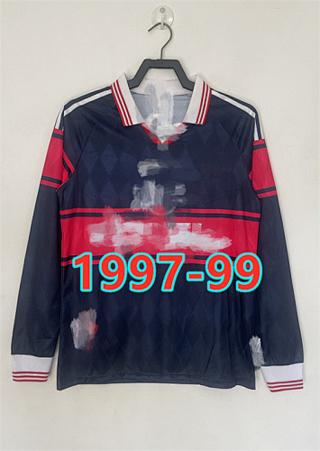 Bayern Home Retro Long Sleeve Jersey S-2XL