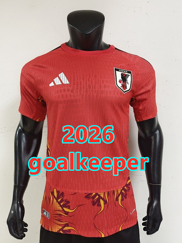 Japan Goalkeeper Player Version Jersey S-2XL