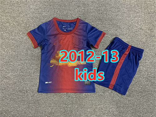 Barcelona Home Retro Kids Jersey+shorts Kit 16 -28