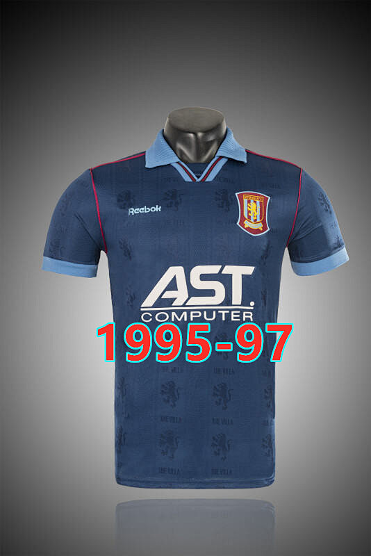Aston Villa Third Retro Jersey S-2XL