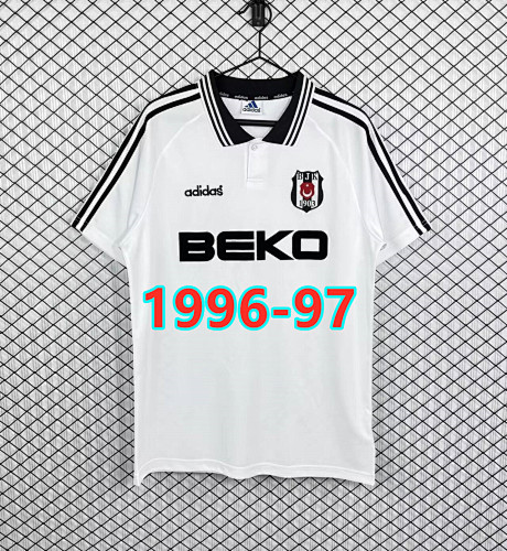 Besiktas Home Retro Fans Version Jersey S-2XL