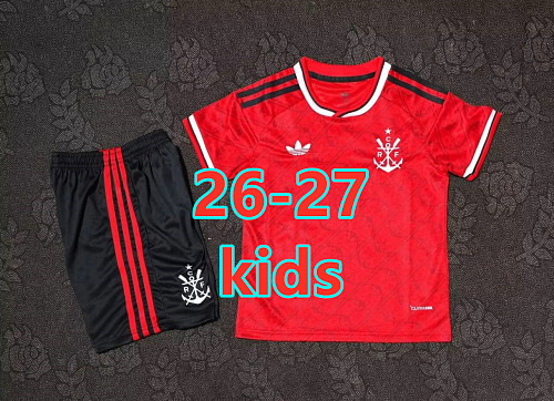 26-27 Flamengo Third Kids Jersey+shorts Kit 16 -28