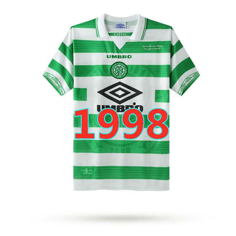 Celtic Retro TopThai Quality Jersey S-2XL
