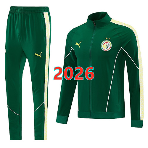 Senegal Long Zipper Jacket S-2XL