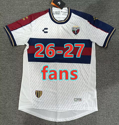 26-27 Atlante Away Fans Version Jersey S-4XL