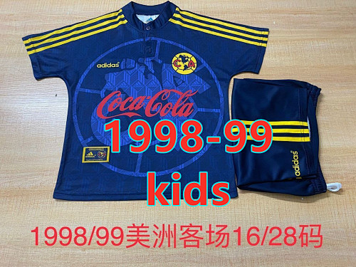 America Away Retro Kids Jersey+shorts Kit 16 -28