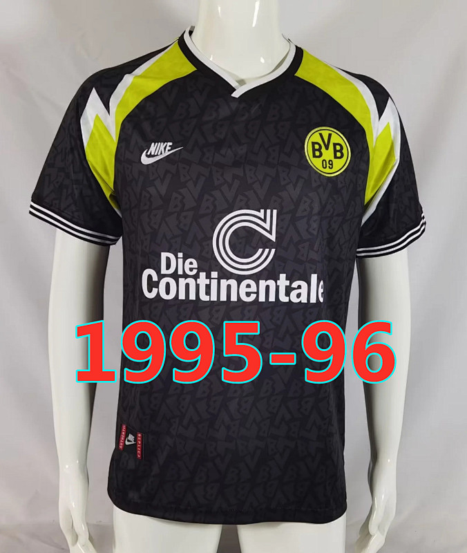 Dortmund Retro Away Jersey S-2XL