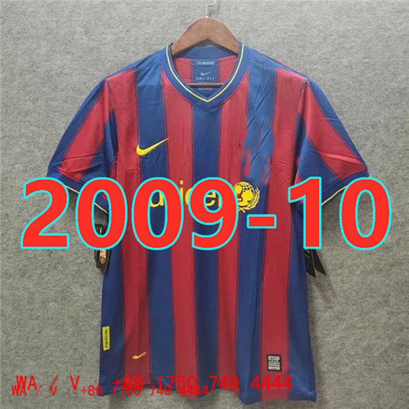 Barcelona Retro TopThai Quality Home Jersey S-2XL