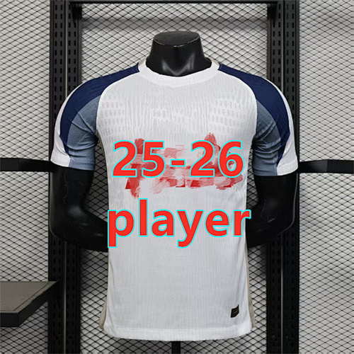 Epl & Uel 25-26 Tottenham Home Player Version Jersey S-2XL
