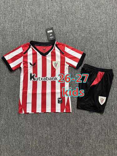 26-27 Athletic Bilbao Home Kids Jersey+shorts Kit 16 -28