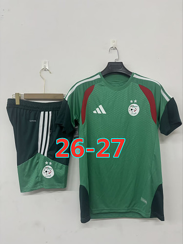 26-27 Algeria Short Sleeve Tracksuit Kit S-3XL