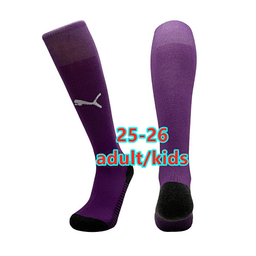 25-26 Marseille Goalkeeper Adult Kids Socks
