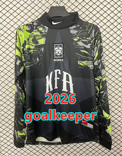 Korea Goalkeeper Fans Long Sleeve Jersey S-2XL