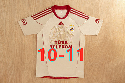 10-11 Galatasaray Away Retro Jersey S-2XL
