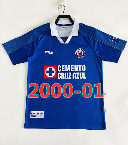 Cruz Azul Home Retro Jersey S-2XL