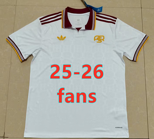25-26 Roma Third Fans Version Jersey S-4XL
