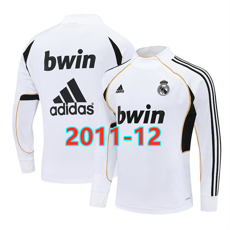 Real Madrid Retro Long Sleeve Tracksuit S-2XL