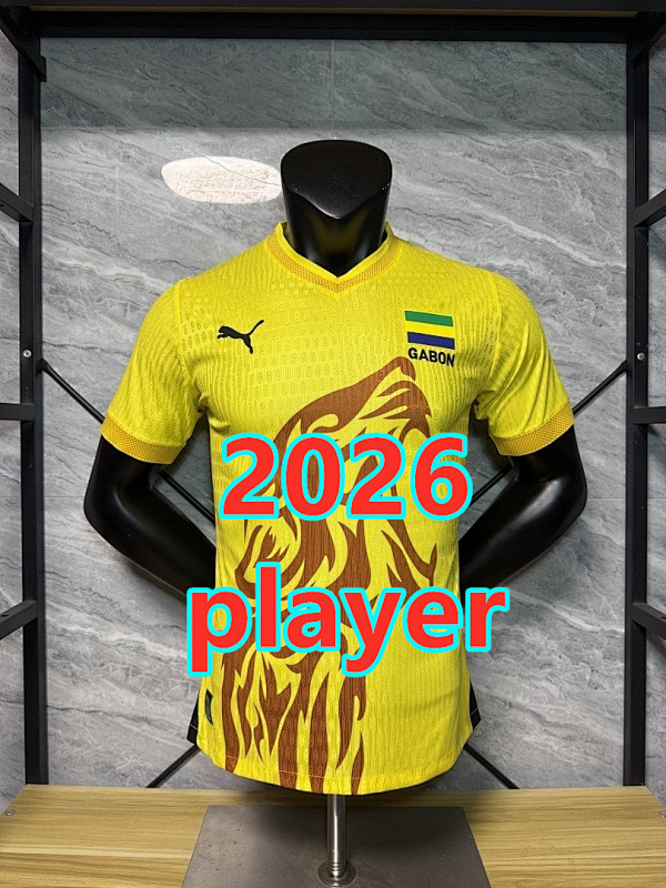 Gabon Special Player Version Jersey S-2XL