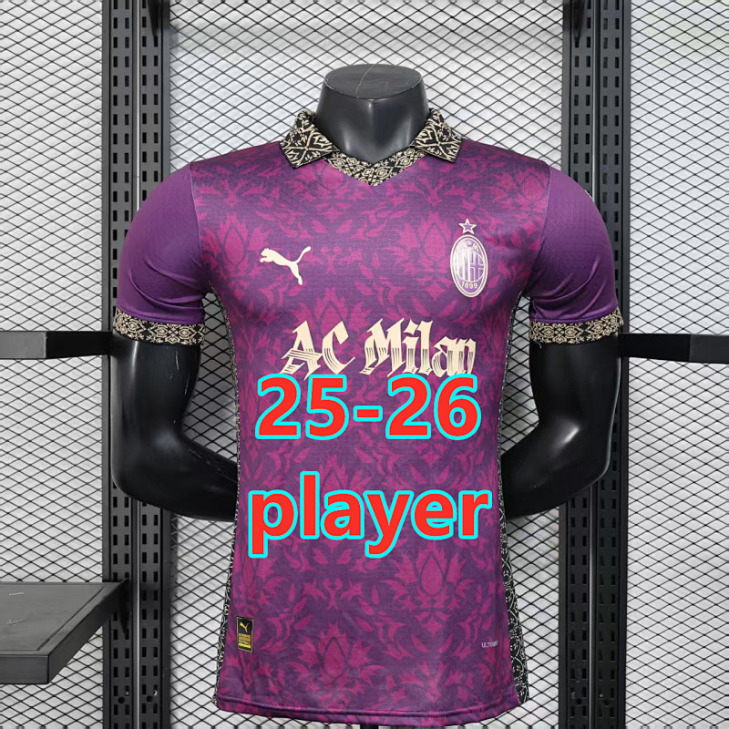 25-26 AC Milan Special Player Jersey S-2XL AC