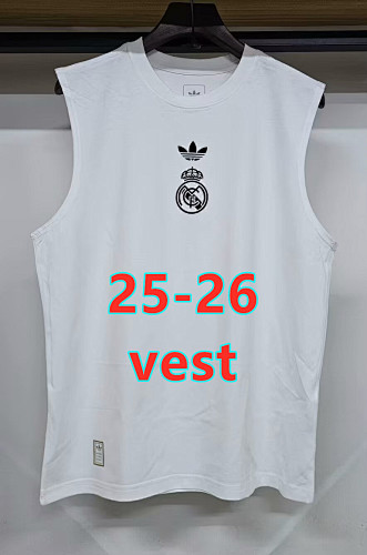 25-26 Real Madrid Vest Jersey S-3XL