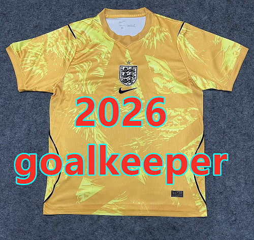 England Goalkeeper Fans Version Jersey S-4XL
