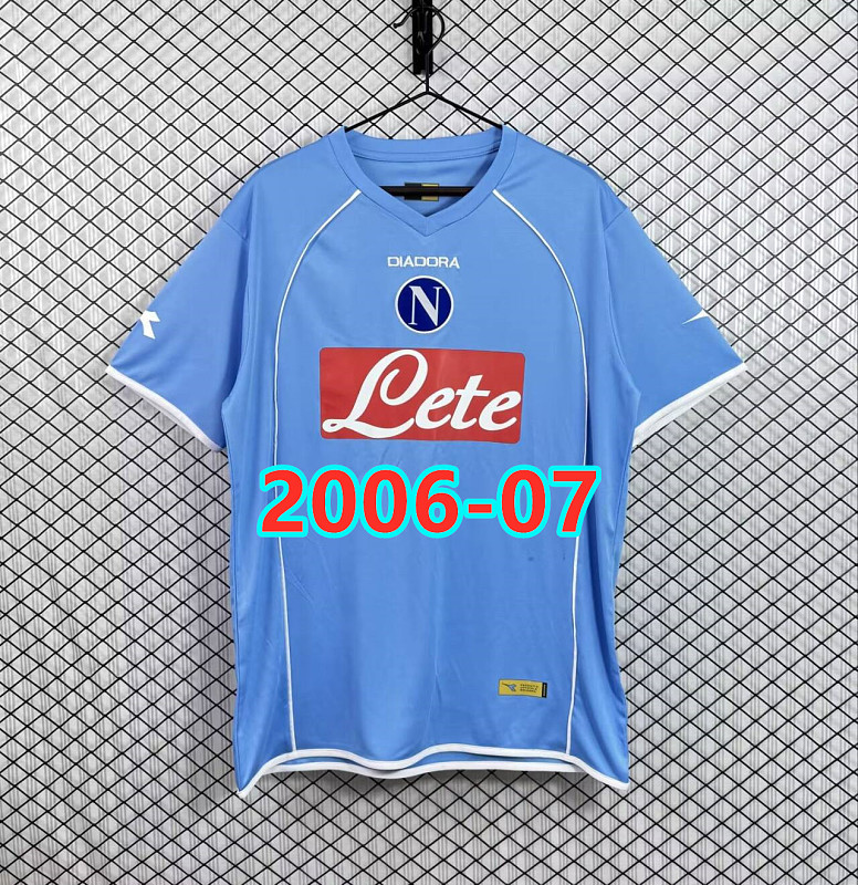 Napoli Home Retro Fans Version Jersey S-2XL