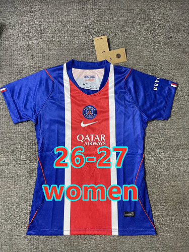 Balenciaga 26-27 Paris Psg Home Women Jersey S-2XL