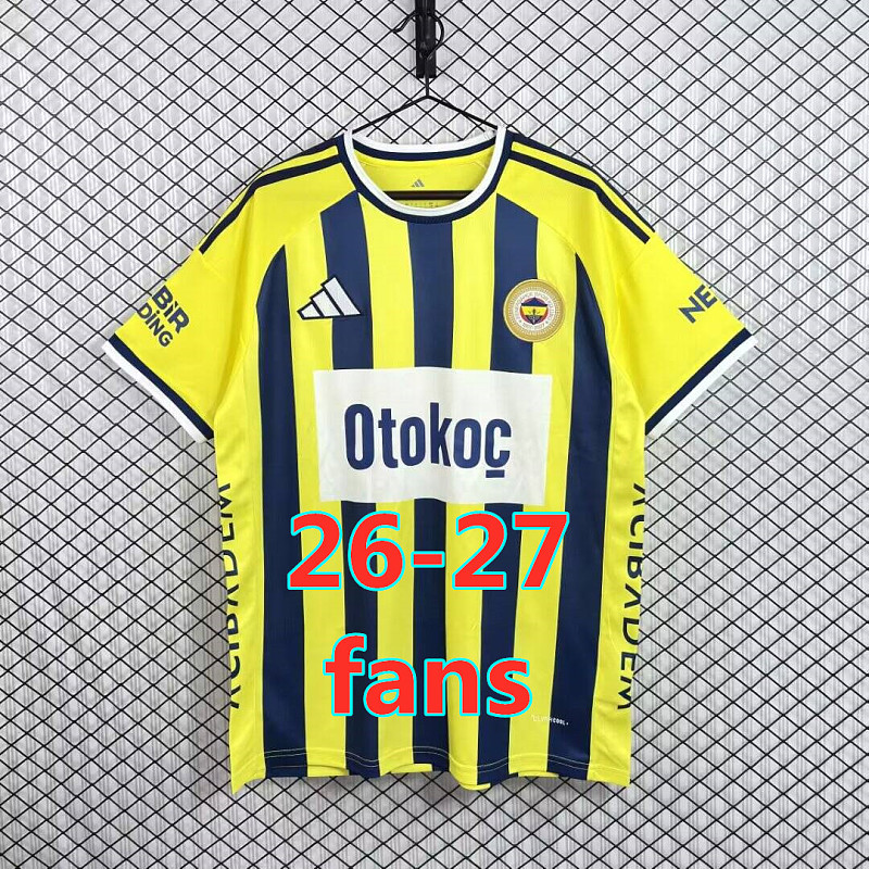 26-27 Fenerbahce Home Fans Version Jersey S-4XL