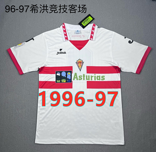Gijon Away Retro Jersey S-2XL