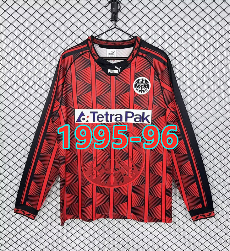 Frankfurt Home Retro Fans Version Long Jersey S-2XL