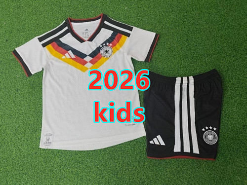 Germany Home Kids Player Version Jersey+shorts Kit 16 -28