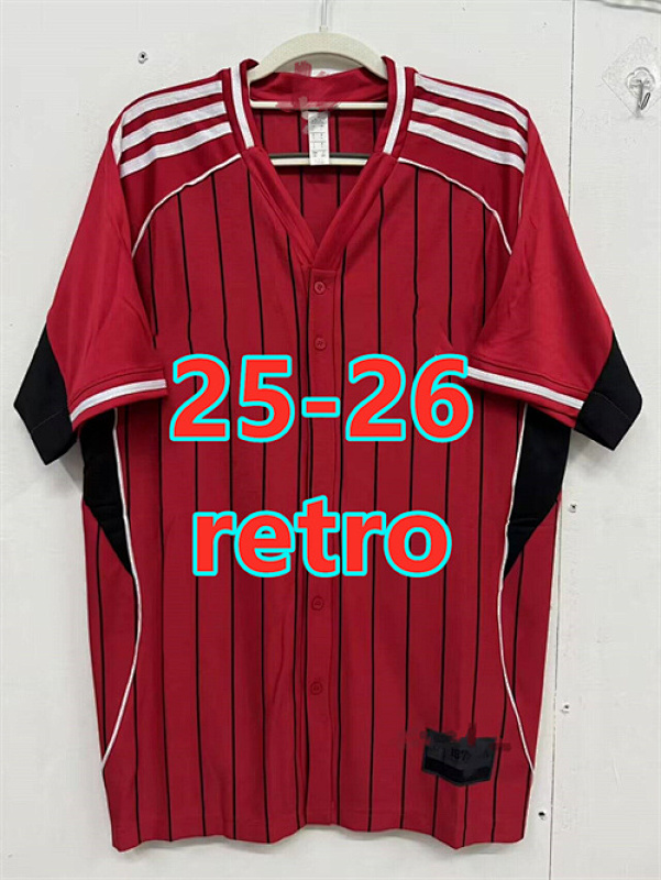 25-26 Manchester United Retro Fans Version Jersey S-4XL