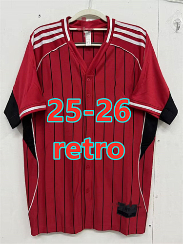25-26 Manchester United Retro Fans Version Jersey S-4XL