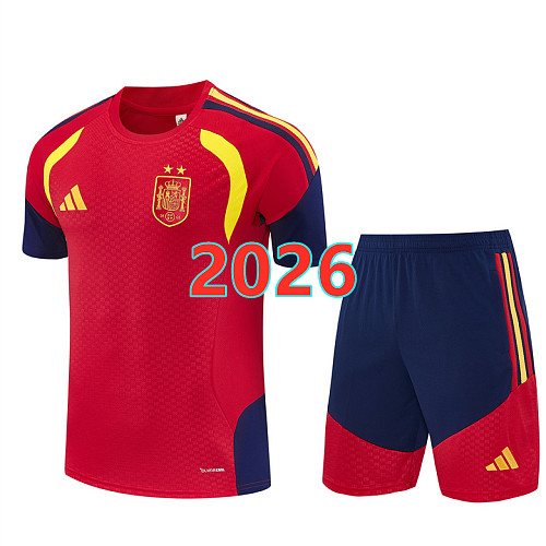 Spain Short Sleeve Tracksuit S-2XL