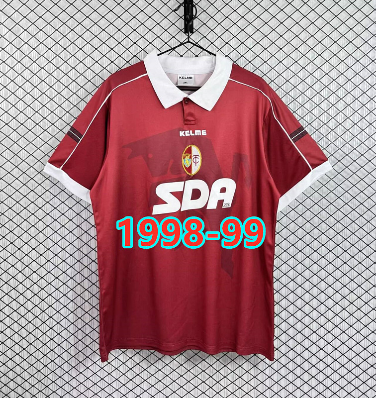 Torino Home Retro Fans Version Jersey S-2XL
