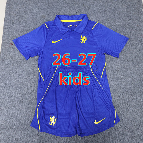 26-27 Chelsea Home Player Kids Jersey+shorts 16 -28