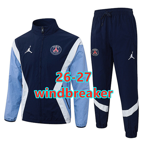 Balenciaga 26-27 Paris Psg Windbreaker Kit S-2XL
