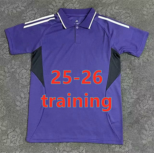 25-26 Manchester United Training Fans Jersey S-2XL Polo