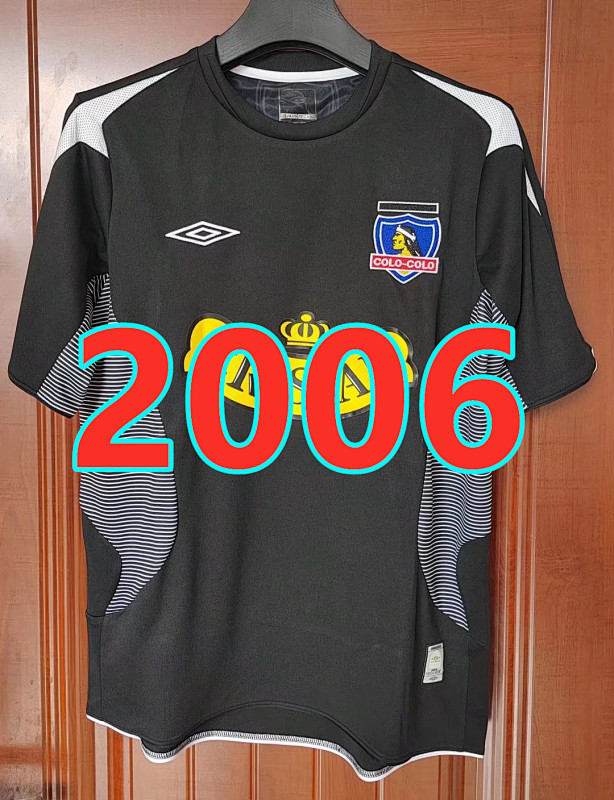 Colo-Colo Retro TopThai Quality Away Jersey S-2XL