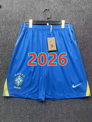 Brazil Home Fans Version Shorts S-2XL