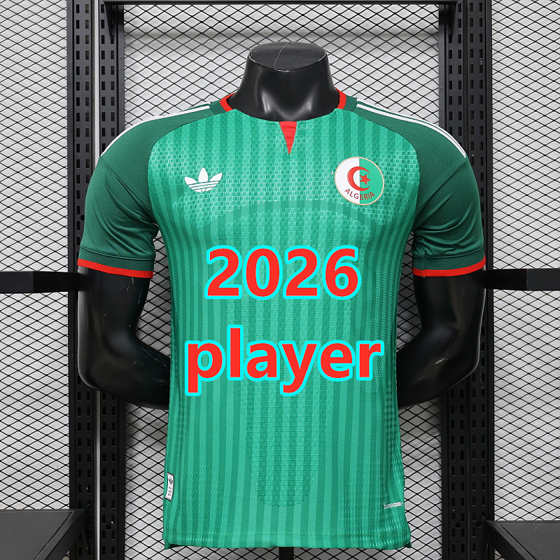 Algeria Away Player Version Jersey S-2XL