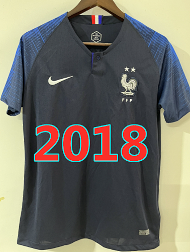 France Home Retro Jersey S-2XL