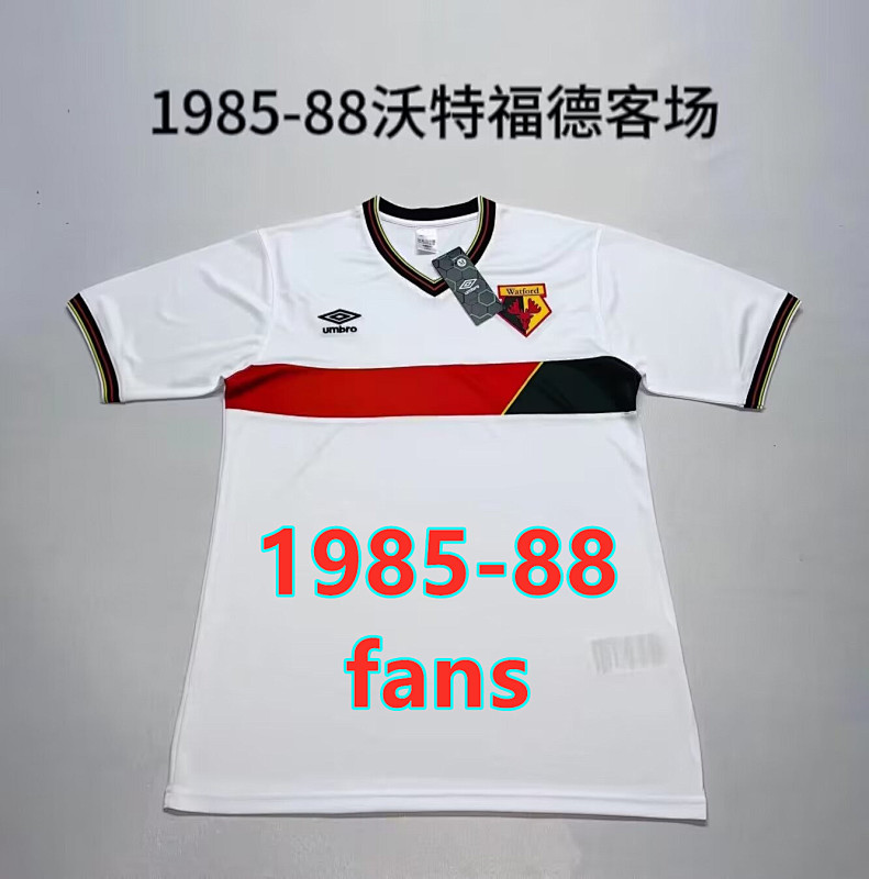 Watford Away Retro Fans Version Jersey S-2XL