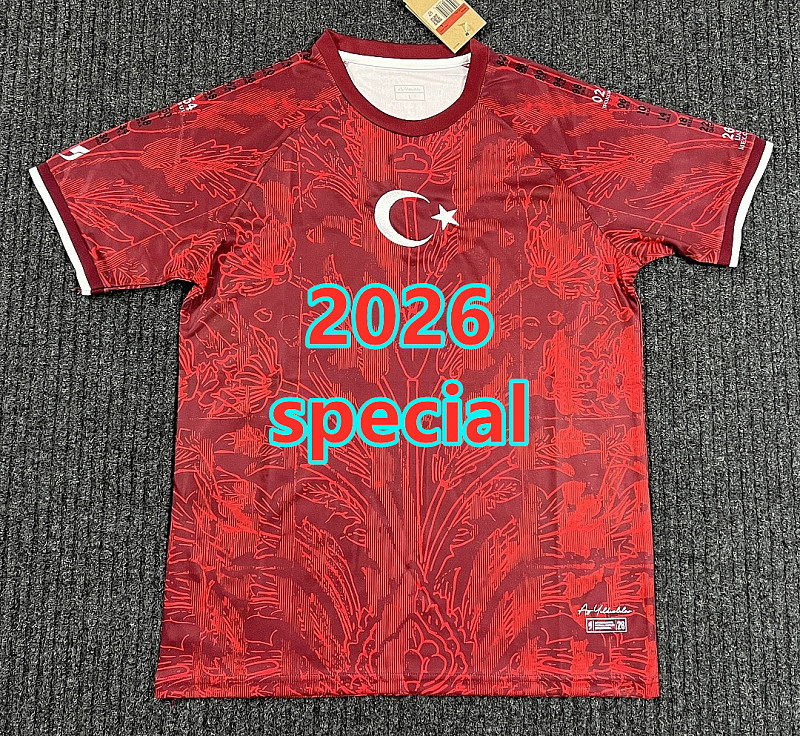 Turkey Special Fans Version Jersey S-2XL