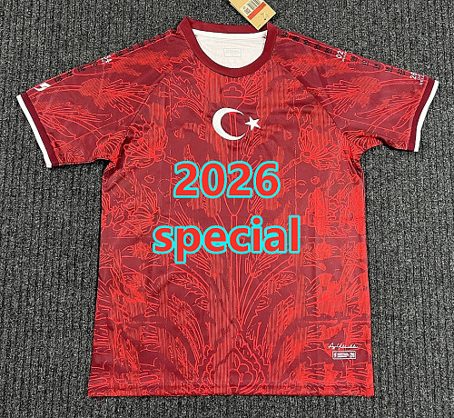 Turkey Special Fans Version Jersey S-2XL